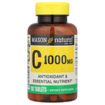 Mason Natural, Витамин С, 1000 мг, 100 таблеток