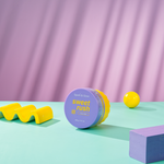 Скраб для тела с ароматом соленой карамели Spark&Glow Body scrub purple toffee scent, 400 г