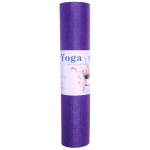 Коврик для йоги 6 мм 61х173 см «Однотонный», фиолетовый