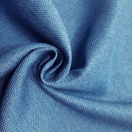 Блэкаут рогожка голубая оптом. 818-31