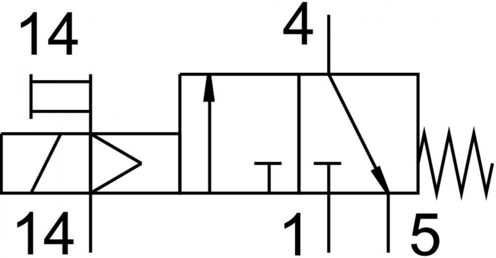 VUVB-ST12-M32C-MZH-QX-D-1T1 Распределитель с электроуправлением