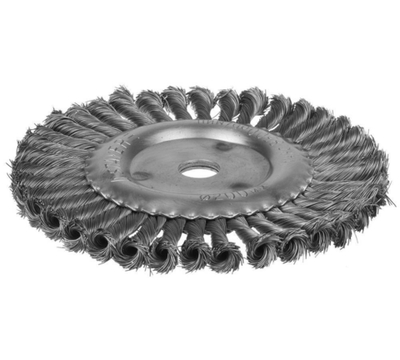 STAYER 200 мм, жгутированная стальная проволока 0.5 мм, щетка дисковая для УШМ, Professional (35120-200)