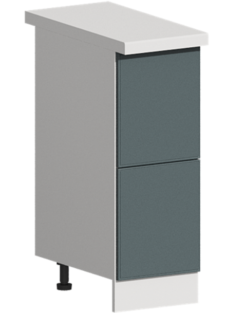 Кухня Модуль ШН2Я 300 Ликата / Бирюзовая мята