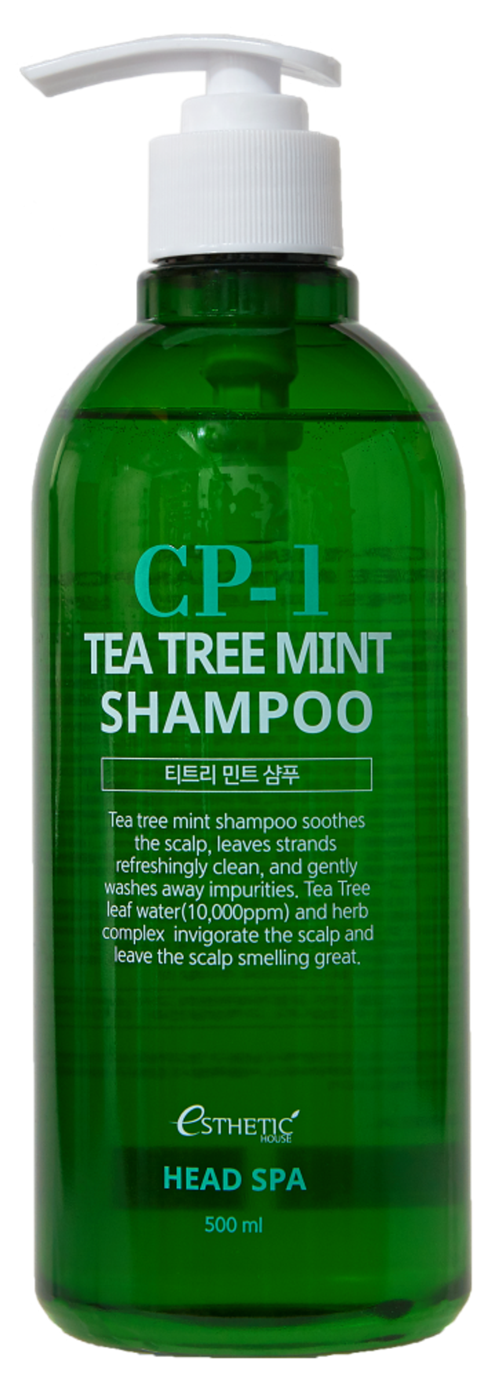 ESTHETIC HOUSE Шампунь для волос УСПОКАИВАЮЩИЙ CP-1 TEA TREE MINT SHAMPOO, 500 мл