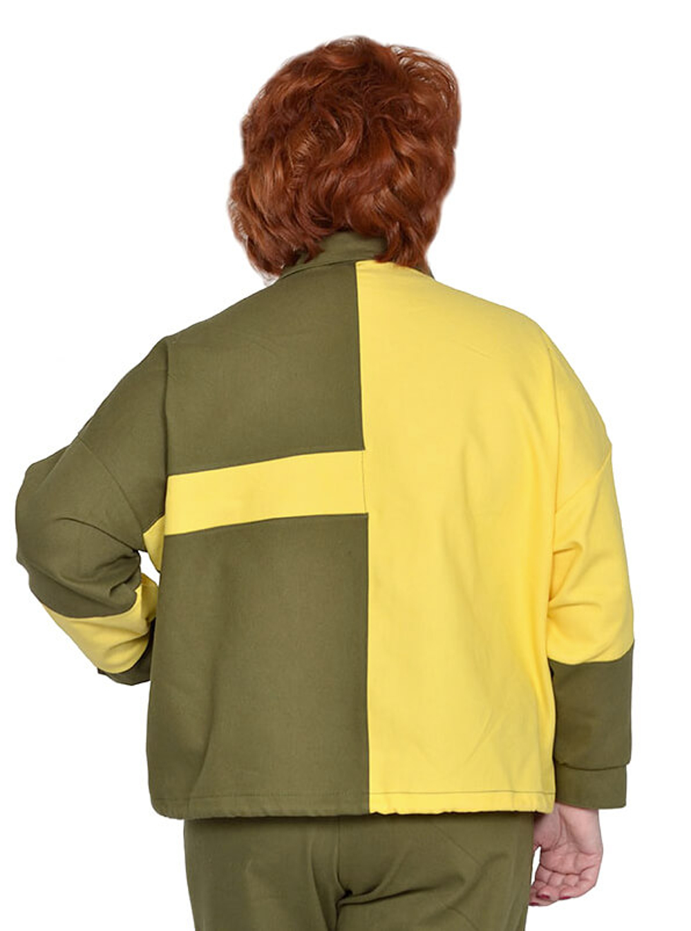 Ветровка джинсовая комбинированная