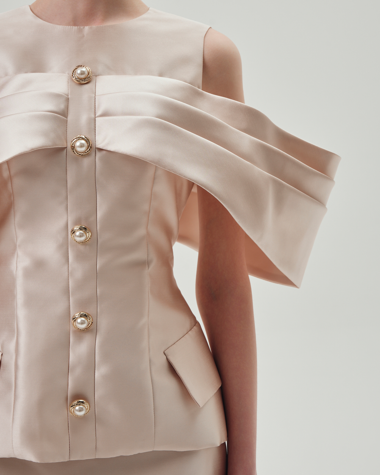 Топ FELLINI (Феллини) золото-беж.