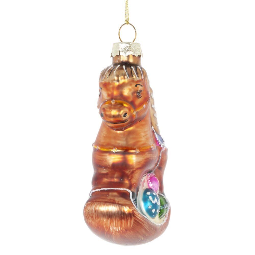 GAEM Украшение новогоднее "Лошадка", L7 W3,5 H11 см