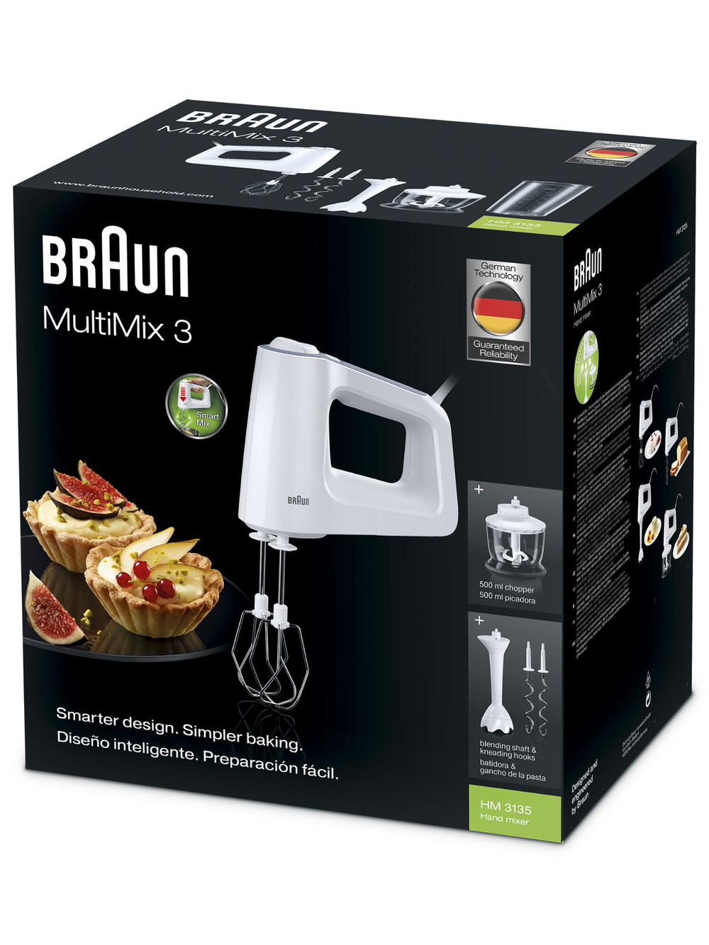 Миксер Braun MultiMix 3 Hand mixer HM3135 WH