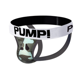 Мужские трусы джоки камуфляжные серые сетчатые PUMP! PU187