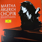 Шопен, Марта Аргерих — сольные и концертные записи на Deutsche Grammophon 5LP (Германия 2021г.)