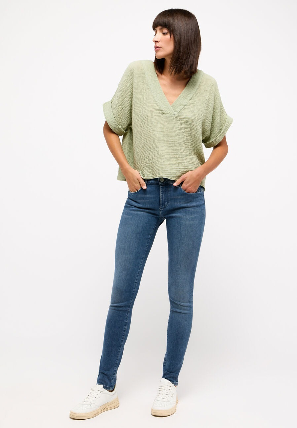 Блузка женская MUSTANG Style Tulsa