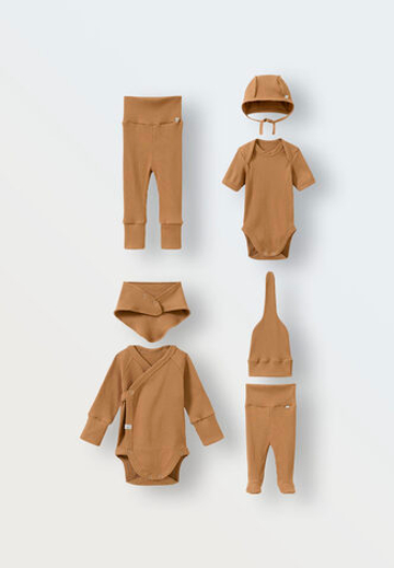 Комплект одежды в рубчик "Бронза" (7 ед.)