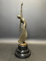 Бронзовая скульптура «Восточная танцовщица»