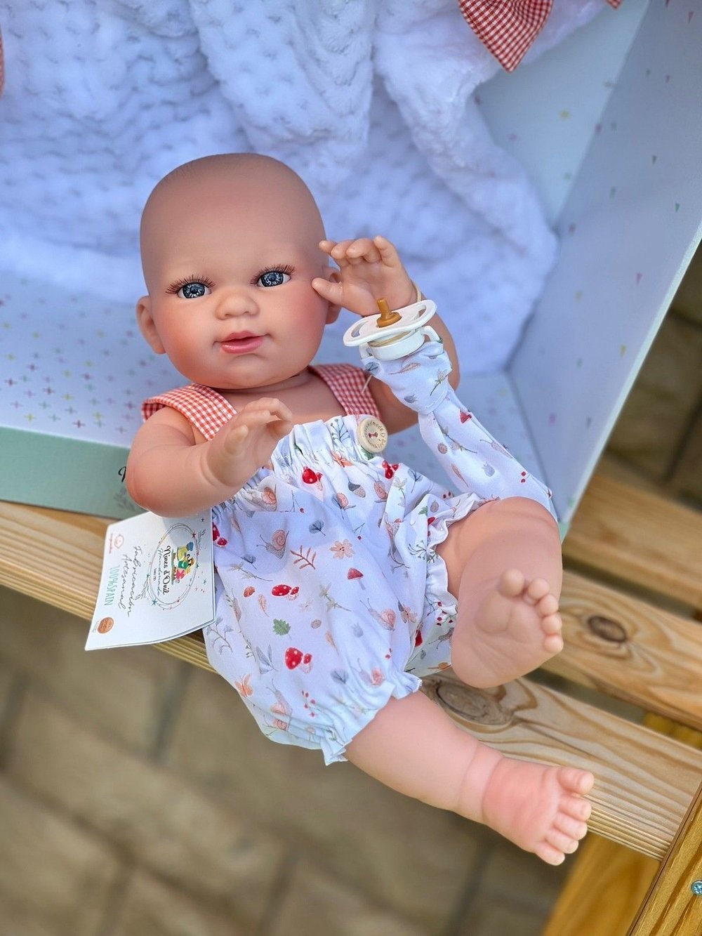 Кукла Nines виниловая 37см Recien Nacido (1412)