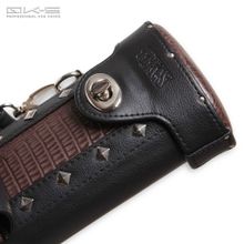 Тубус QK-S Cowboy 2x2 черно-коричневый аллигатор