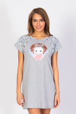 Пижама женская сорочка+халат КЖ 0164