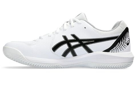 Мужские кроссовки теннисные Asics Gel-Dedicate 8 Clay - white/black