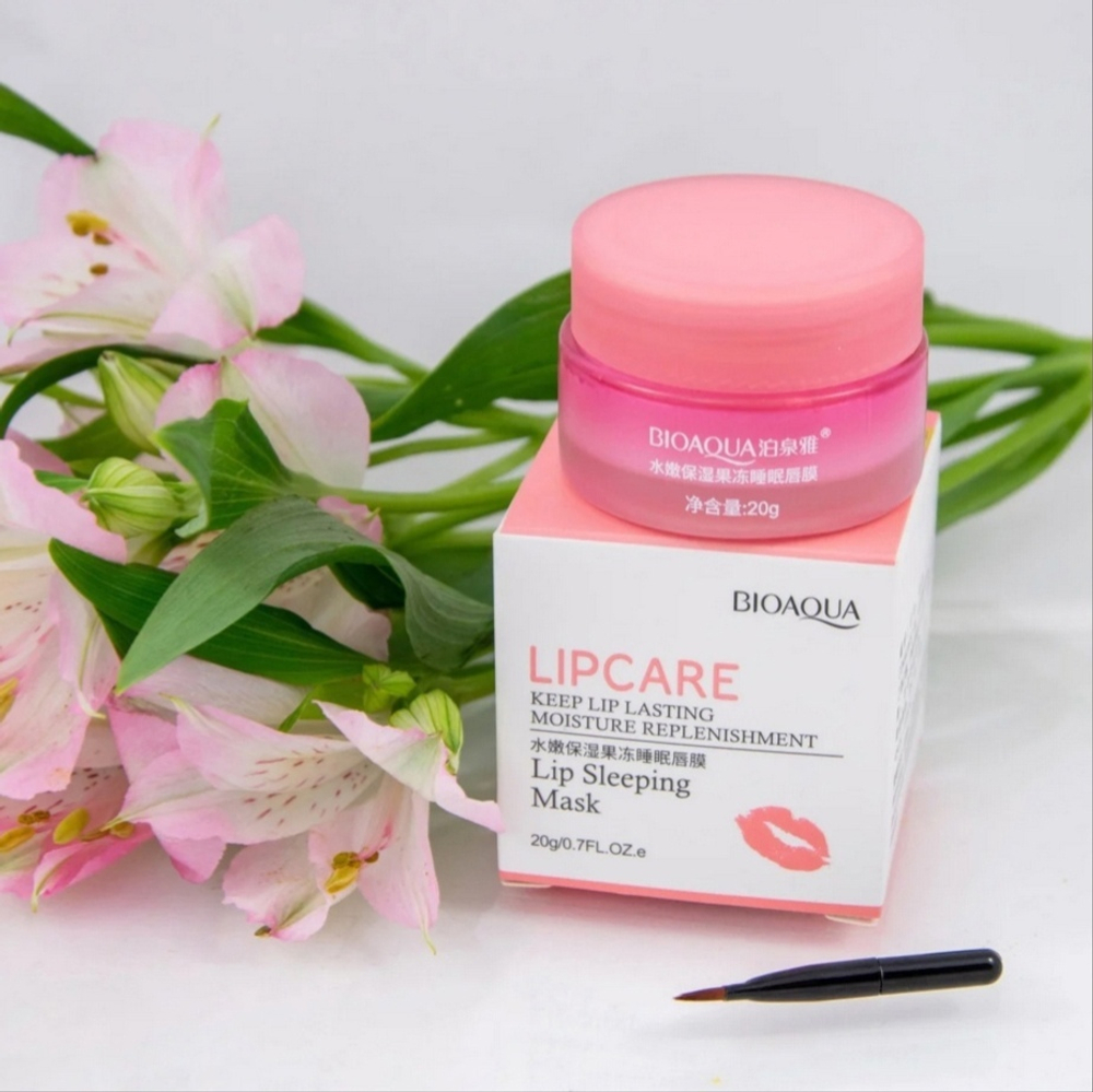 Питательная ночная маска для губ, 20г