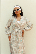 ХАЛАТ МАКСИ "СОЛНЕЧНЫЙ ШЕЛК"