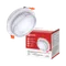 Светильник встраиваемый GX53R-SOFT CCM-WH под GX53 плафон резной хрусталь, 105х43мм белый IN HOME