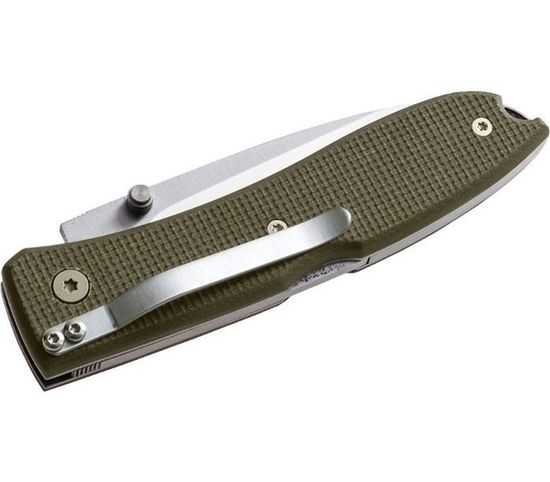 Складной нож Lion Steel "BIG OPERA" L/8810 GN c клинком из стали D2, рукоять G10