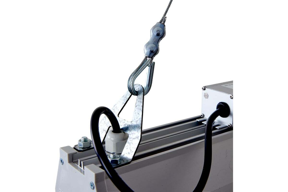 Светильник LED ДСП ПОЛЮС VS403 100W-13500Lm 5000К Прозрачный IP65 на тросовом подвесе VS