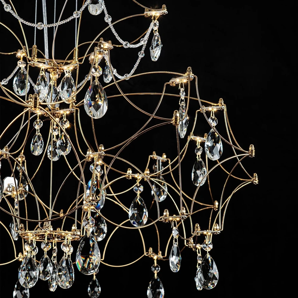 Подвесная люстра Modelux ML.7815.600P GD