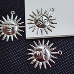 Подвеска солнце, сталь, 25мм, штучно