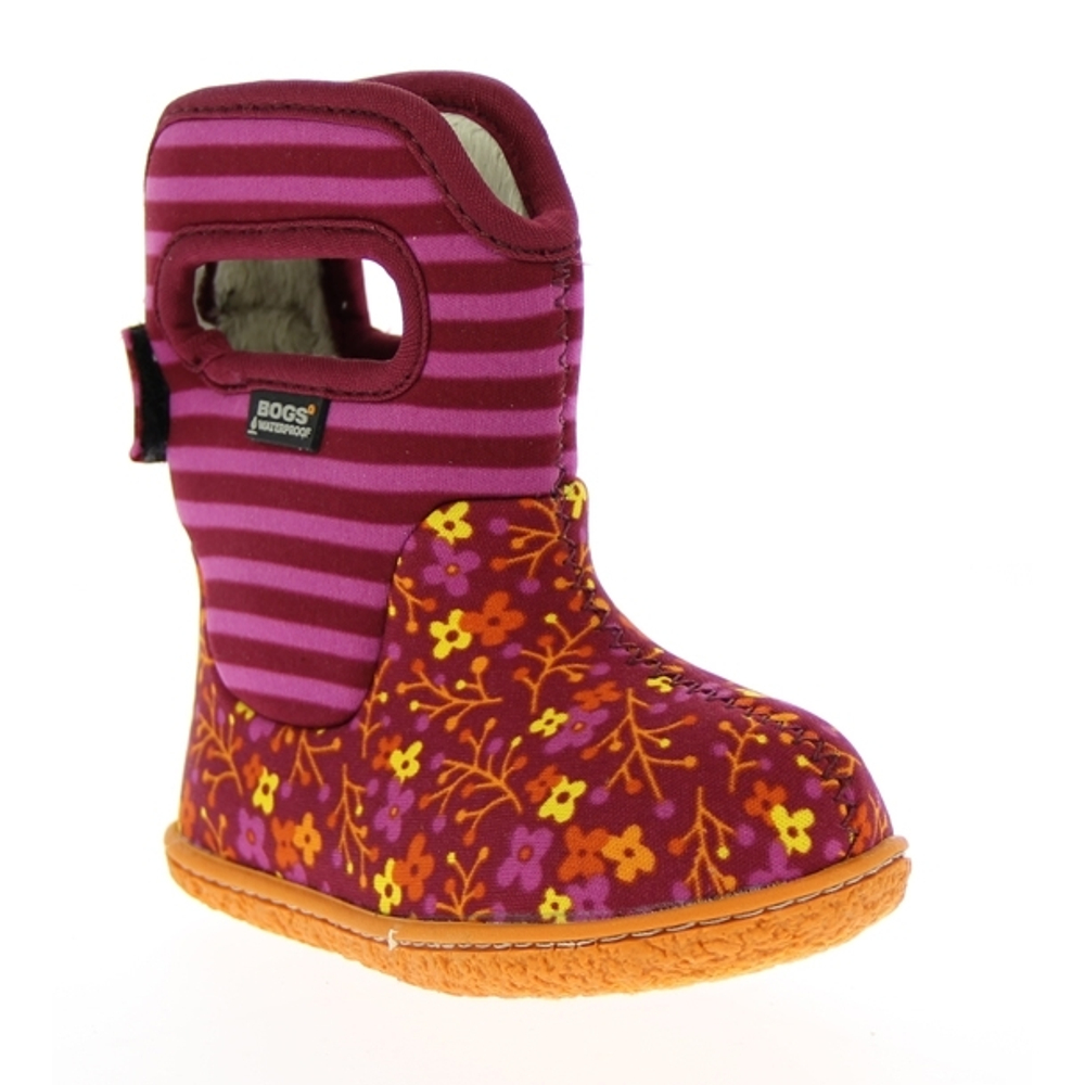 Сапоги детские Baby Bogs Classic Flower Stripes