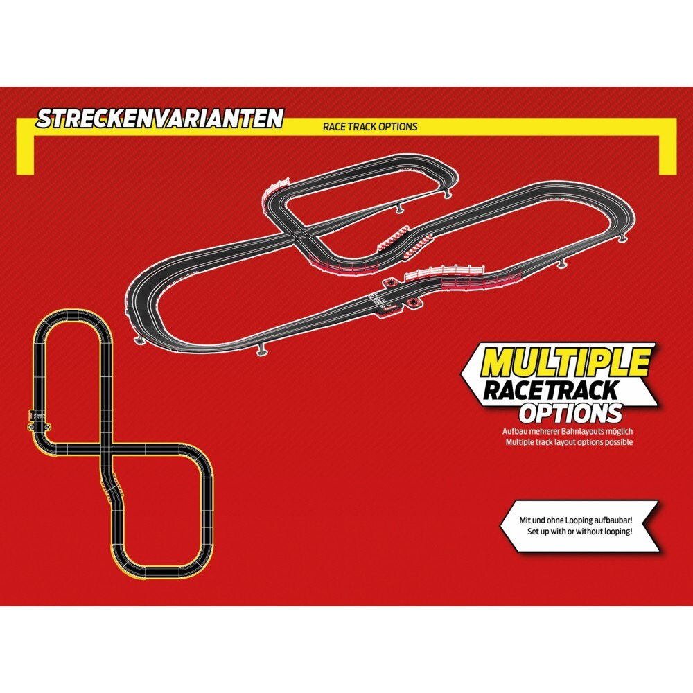 Carrera GO!!! - Автотрек 8,6 м Ferrari Power Racing + 2 машинки 62575 / артикул   62575  / GTIN 4007486625754