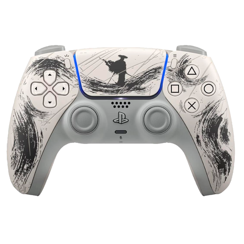 Беспроводной геймпад Sony DualSense для игровой консоли PlayStation 5, Ghost of Yotei Z8, Black (Черный)