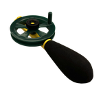 Удочка зимняя WestMan Perch Soft 1-7гр 30см Хлыст карбон Зелёно-Жёлтая