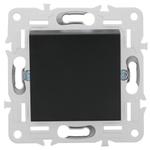 SKANDY Выключатель 1-клавишный перекрестный 10А SK-V03Bl черный IEK