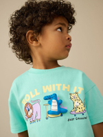 Футболка и шорты в комплекте для мальчика Next E63-591, Мятный, Зеленый