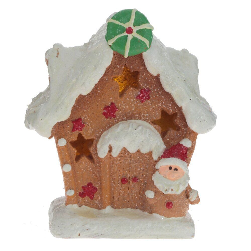 GAEM Фигурка декоративная с подсветкой "Домик"(LR44x2), L11 W6 H13 см