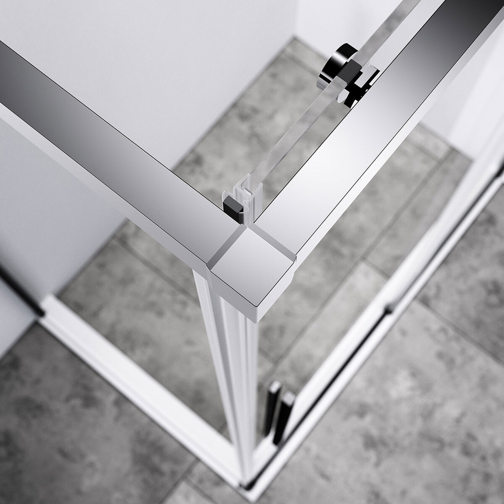 Душевой уголок Slim-N VSR-4SN9013CL, 1300*900, хром, стекло прозрачное, , шт