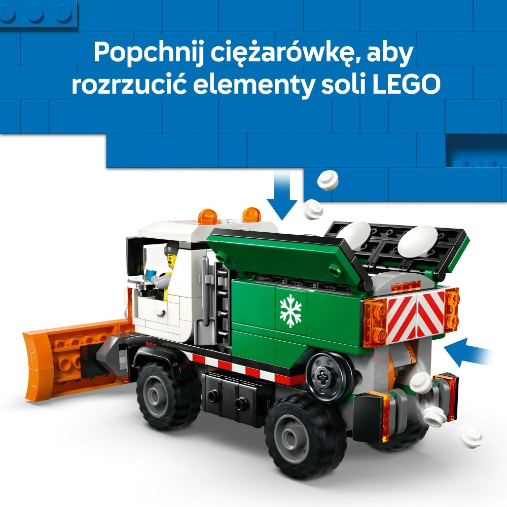Конструктор LEGO City 60490 Снегоуборочная машина — фото 10