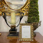 Антик подсвечник Лебеди 45 см