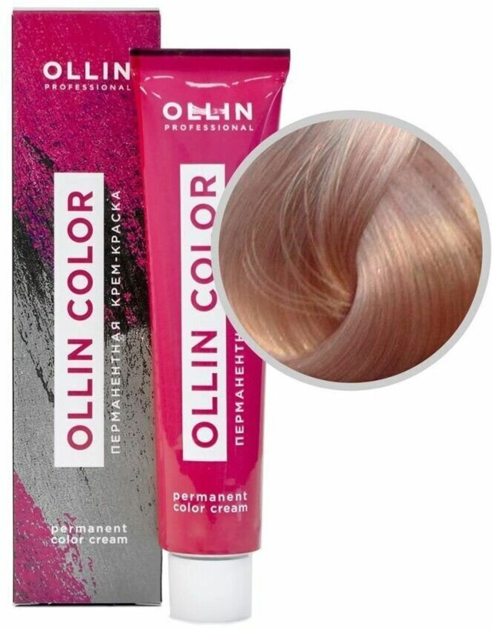 OLLIN COLOR 10/26 светлый блондин розовый 60мл Перманентная крем-краска для волос