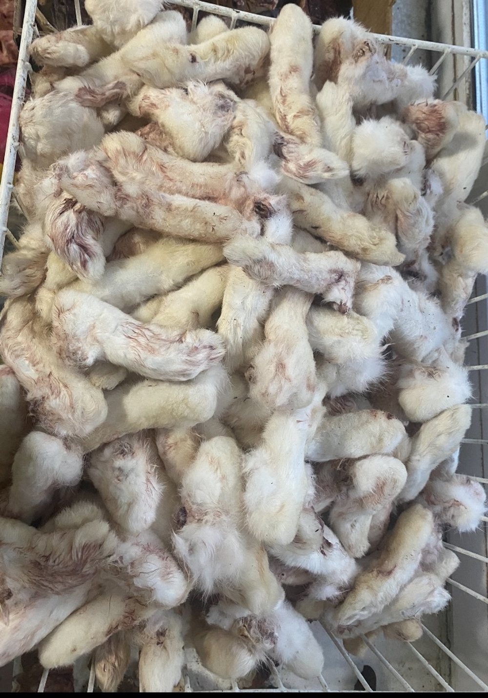 Лапки кролика (сушёное лакомство) (цена за 100гр)