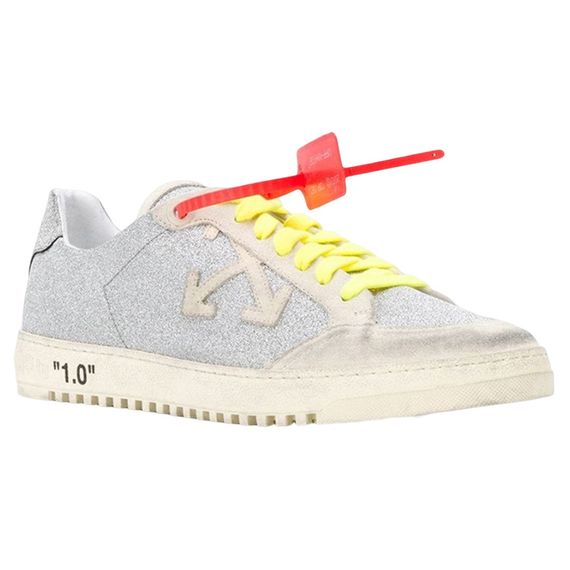Off-White Low Top 'Silver White'
