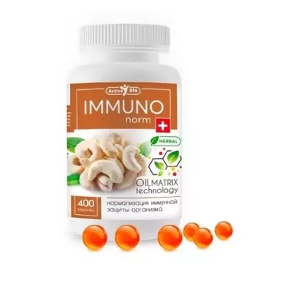 Матриксные экстракты, ИММУНОнорм, 400кап, Сиб-Крук