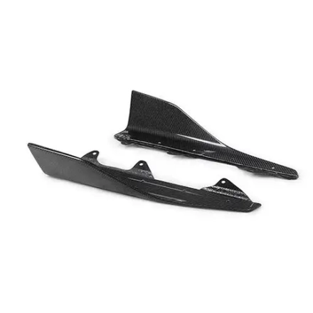 Карбоновые боковые сплиттеры М-стиль для BMW M2 F87 БМВ тюнинг