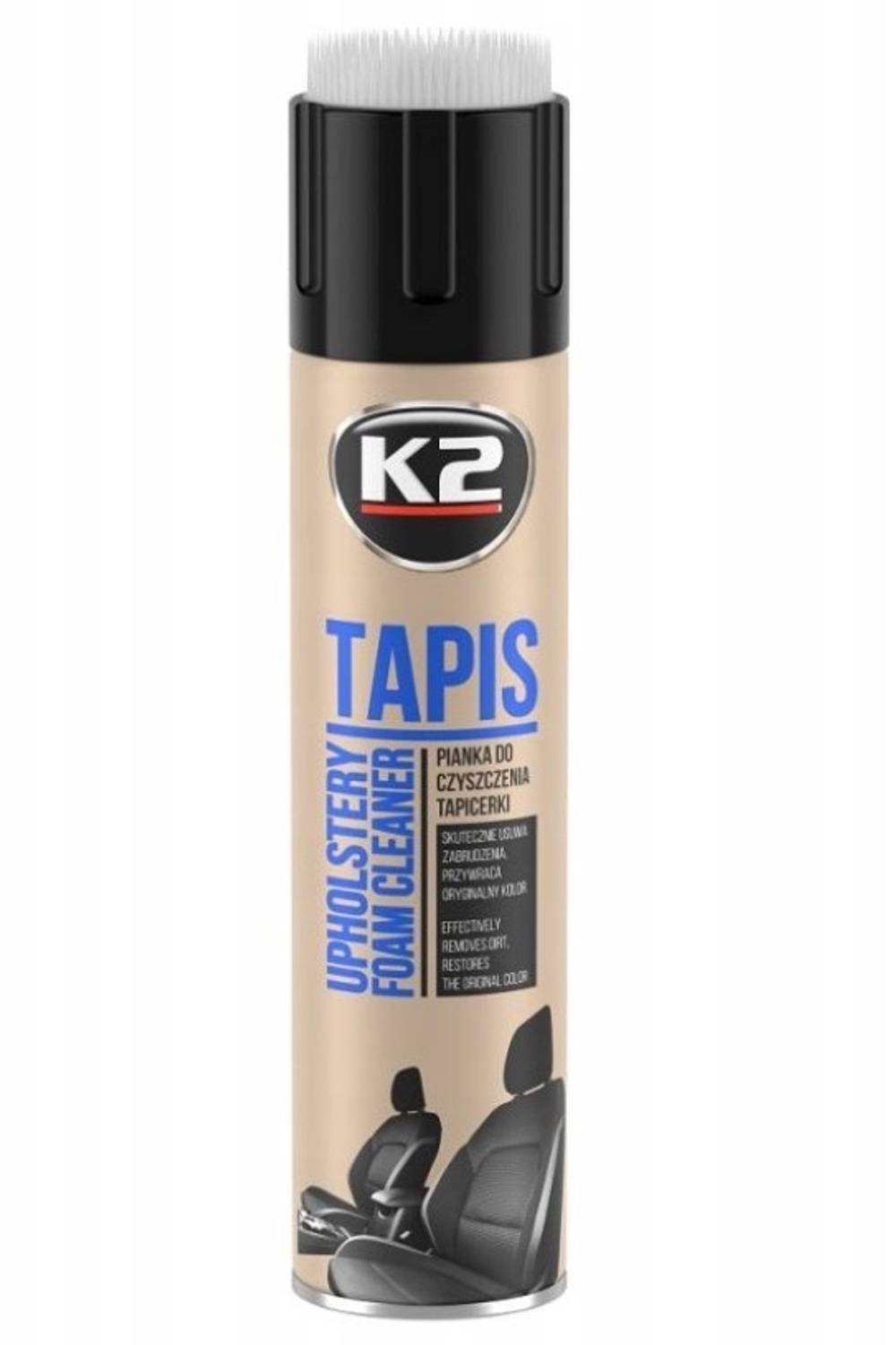 СРЕДСТВО ДЛЯ ЧИСТКИ ТКАНЕЙ "К2" TAPIS BRUSH SPRAY 600ML