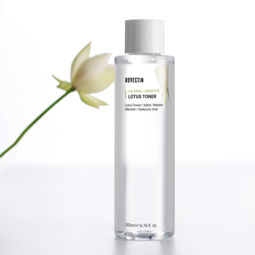 Rovectin Успокаивающий тонер для лица с экстрактом лотоса- Rovectin Calming Lotus Toner, 200 мл