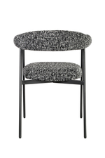 Стул обеденный Toko черно-белый