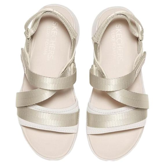 Skechers Casual Velcro Sandals 'Milky White'