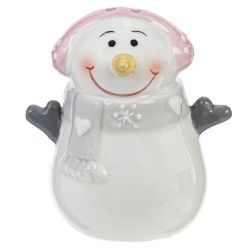 GAEM Набор: солонка и перечница "Снеговики", L6 W5 H7,5 см