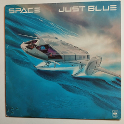 Винтажная виниловая пластинка LP Space Just Blue (Holland 1978) (Blue Vinyl)