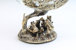 Набор из 2-х бокалов для коньяка "Три медведя" и "Охота на кабана" (подарочный футляр)